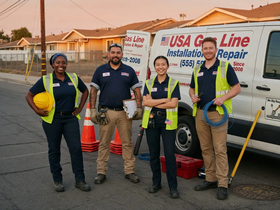 Gas Line Installation company in Grand Tower, IL